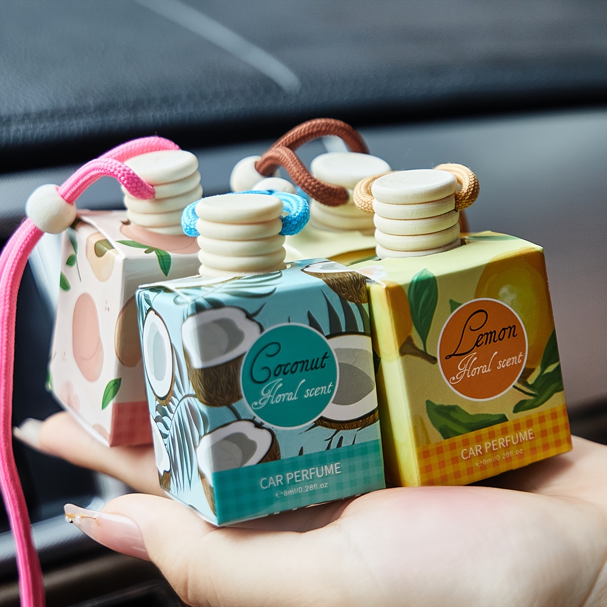 Home Fragrance Products - Car Air Freshener, Long Lasting Fragrance,