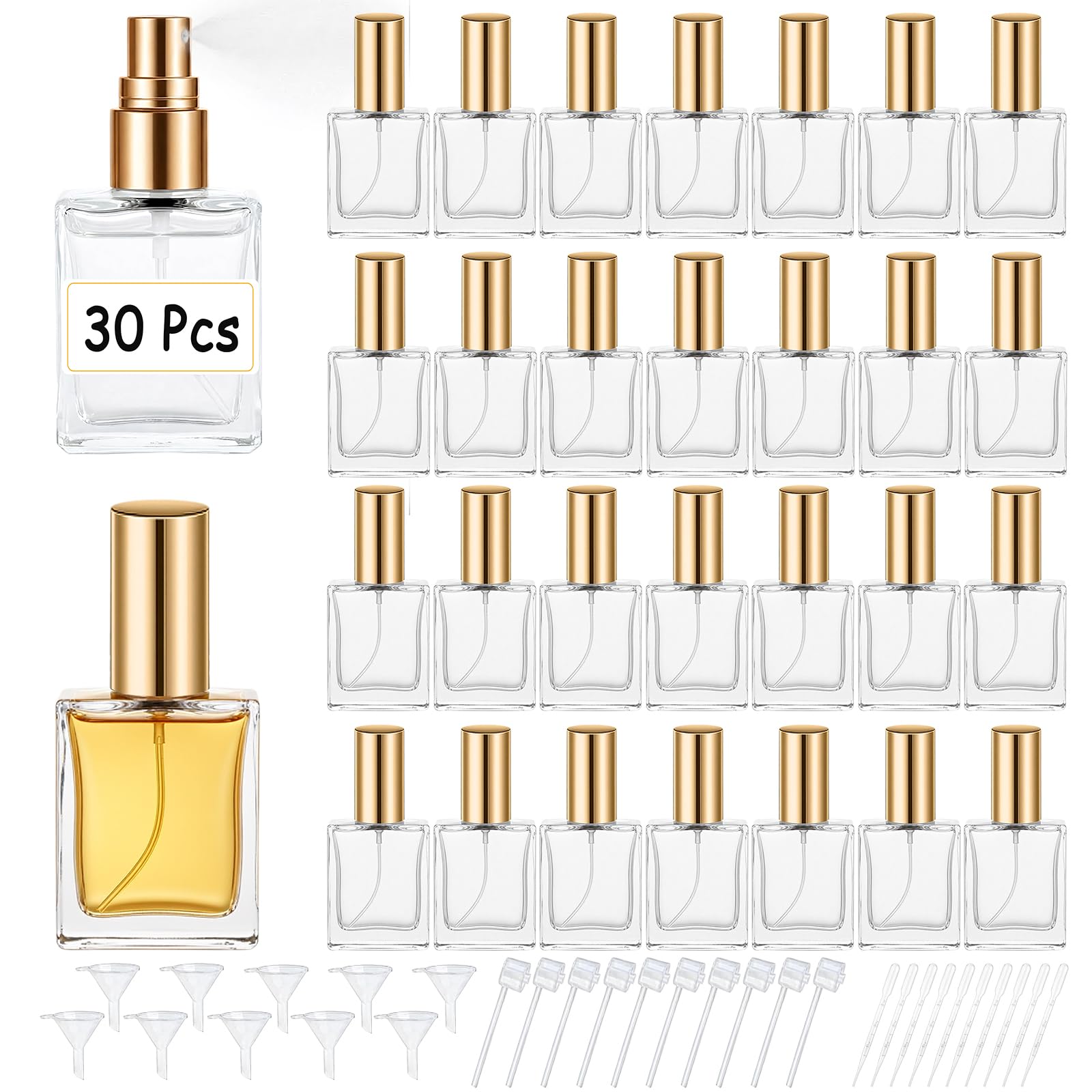 Room Spray Bottle - High quality 30 15ml clear glass