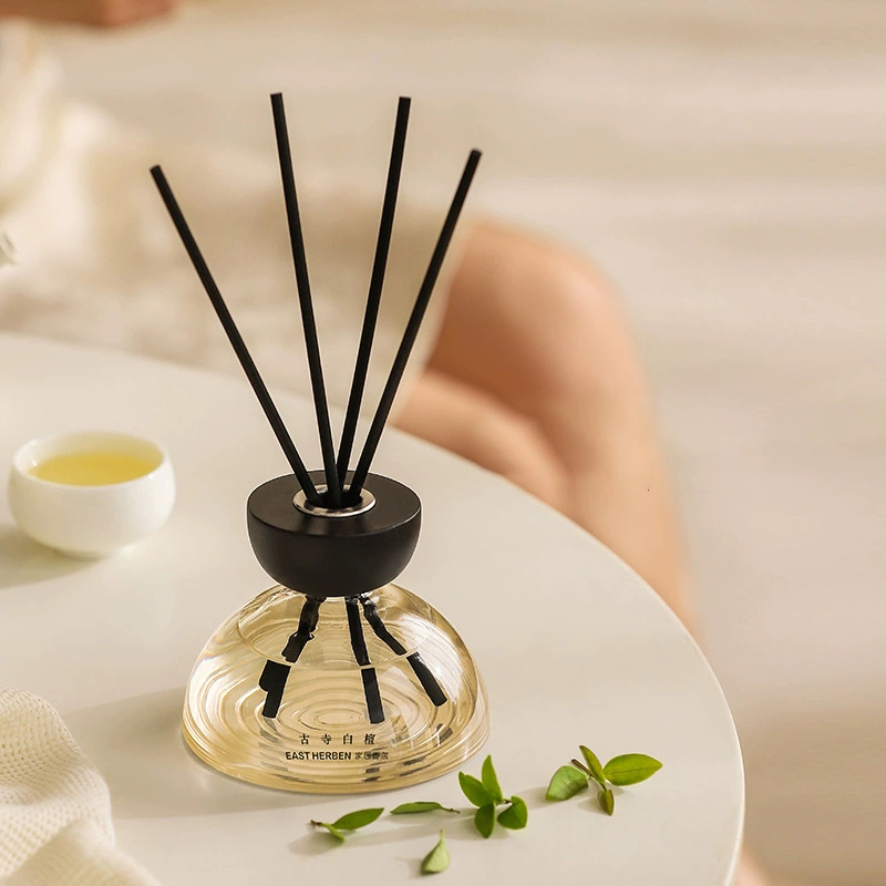 Home Fragrance Jasmine Diffuser - 200ml Reed Diffuser Bottle with Essential