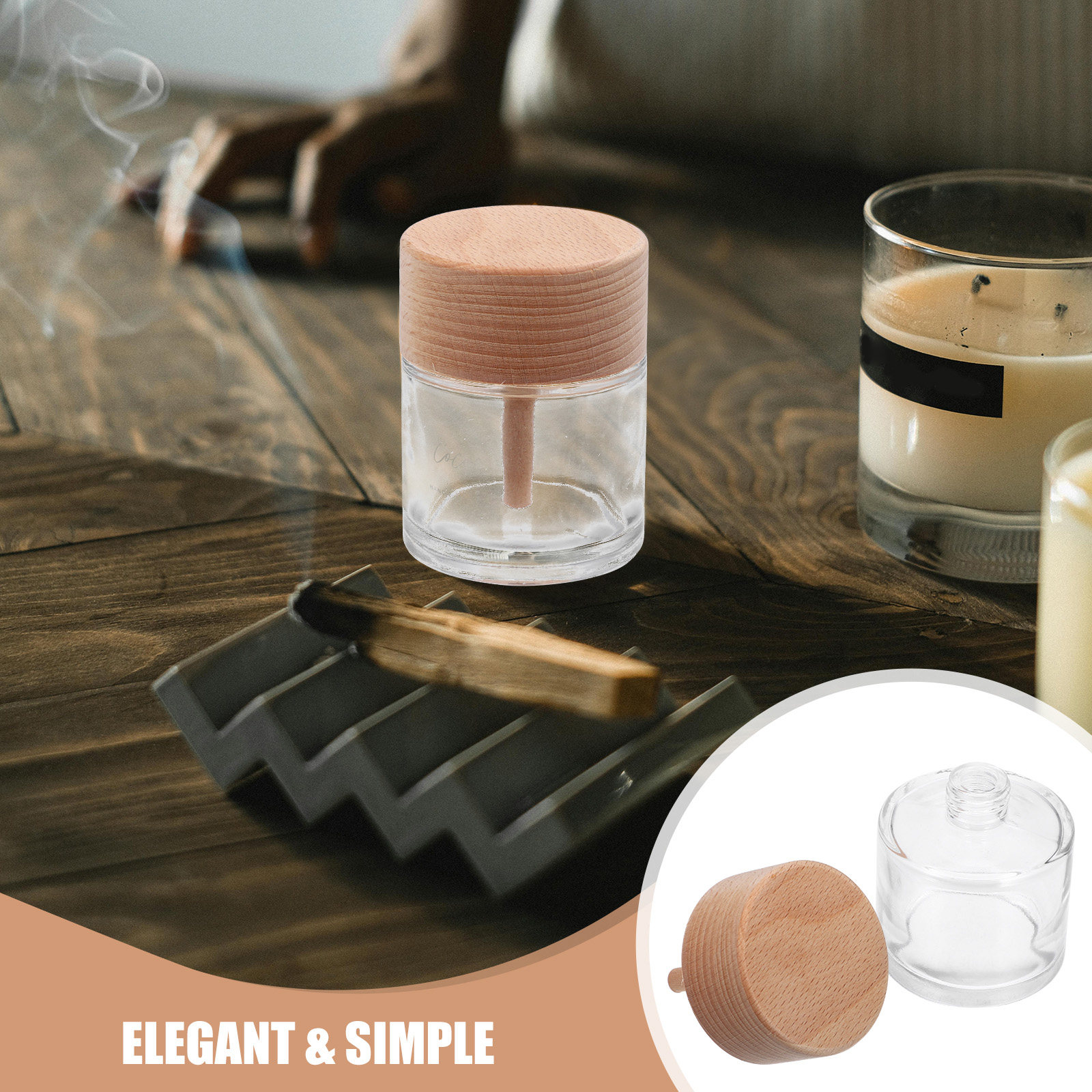 60ml Wooden Cap Aromatherapy B - Home Fragrance Units review and price