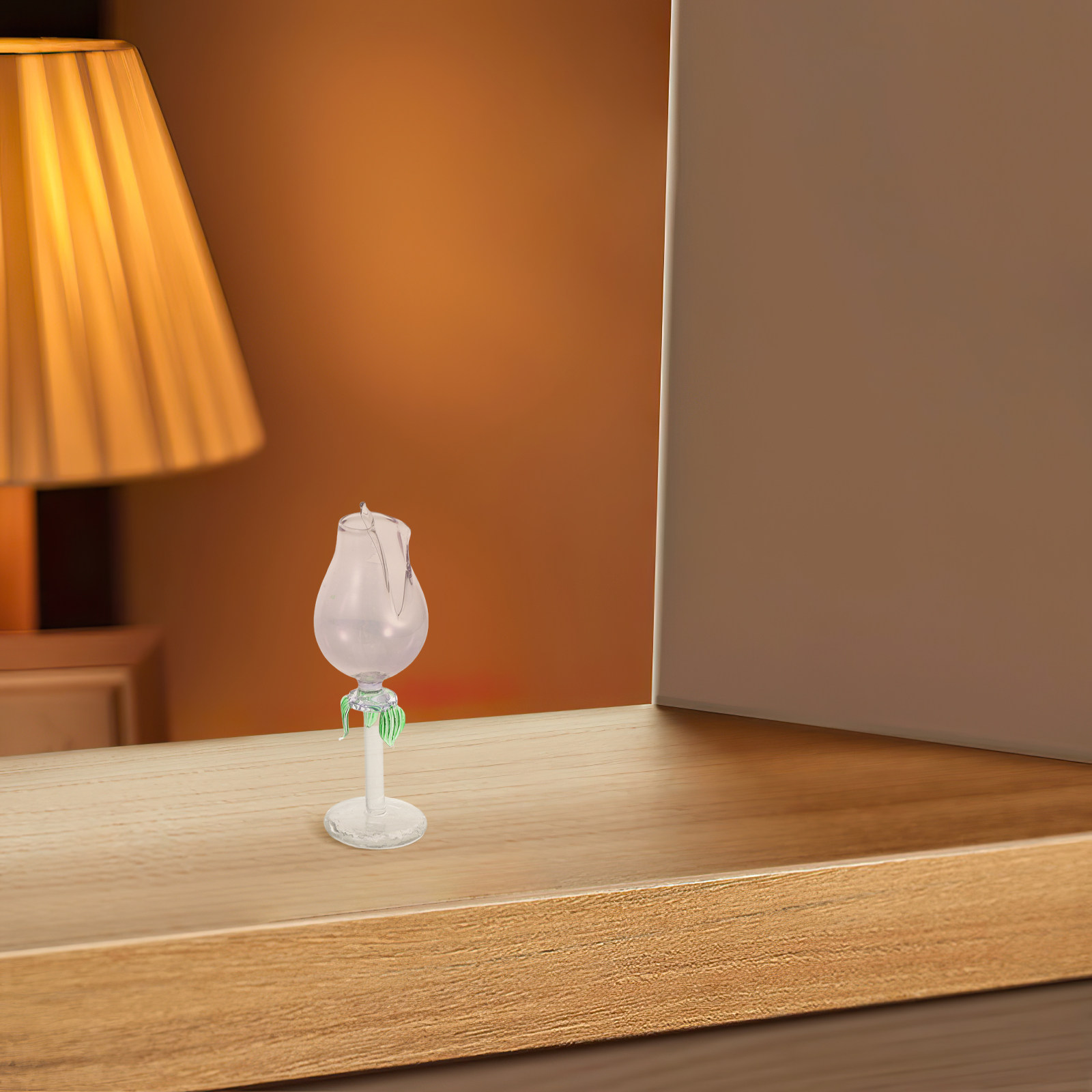 2Pcs Flower Shaped Glass Essen - Home Fragrance Aromatherapy review and price
