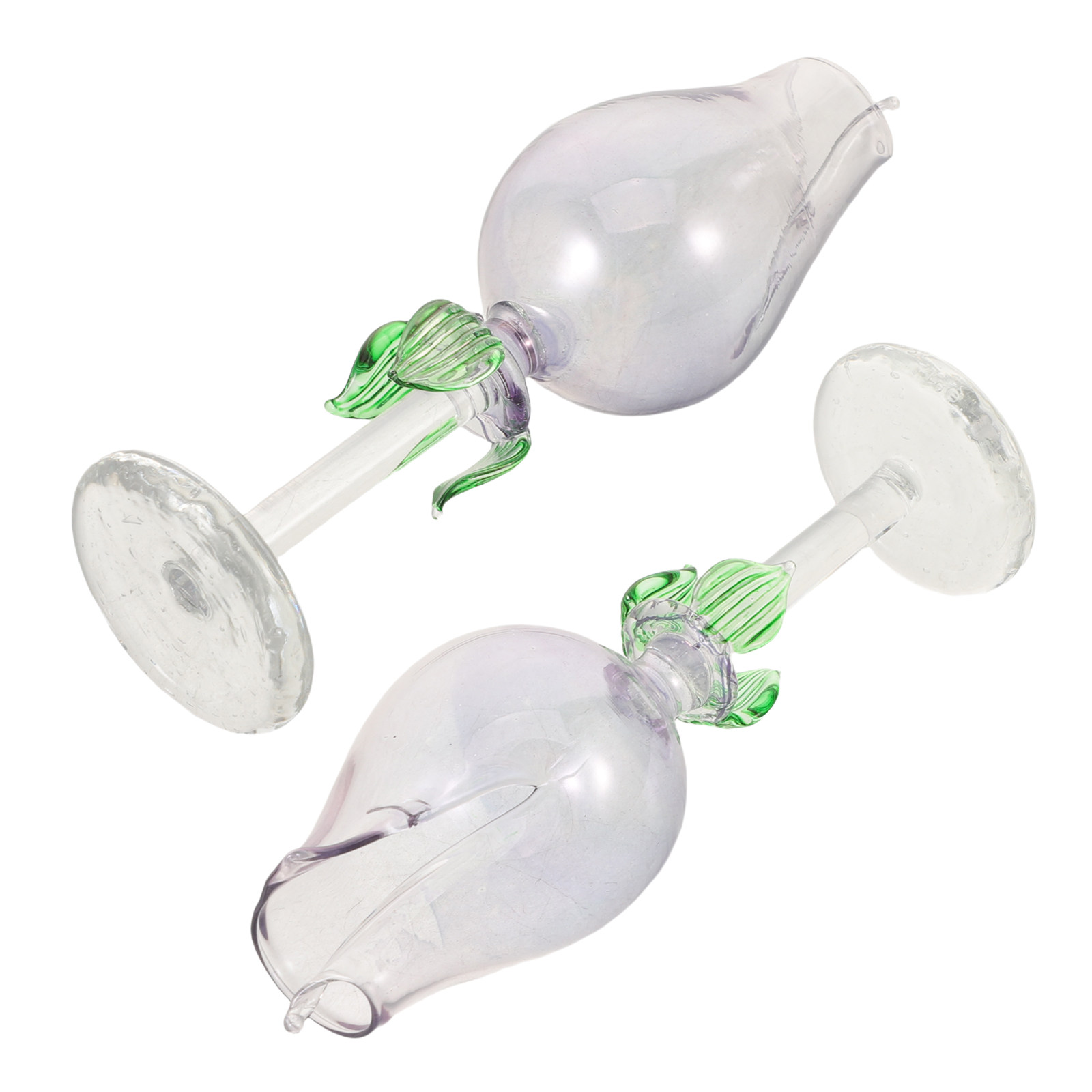 2Pcs Flower Shaped Glass Essen - Home Fragrance Aromatherapy review and price