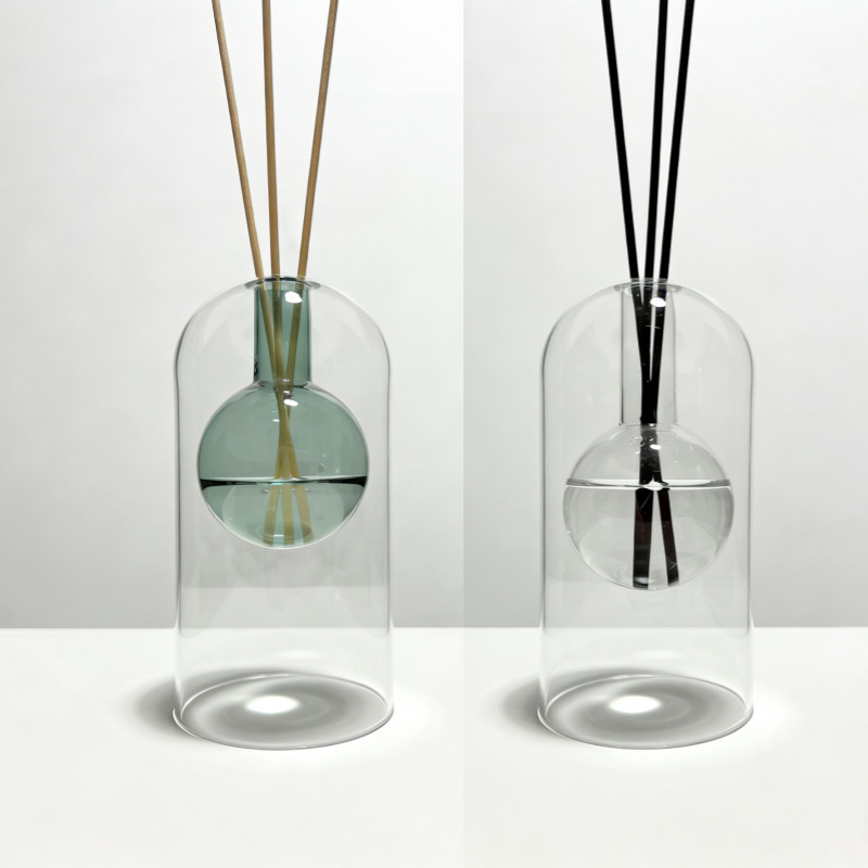 Ins Nordic U-shaped Double Wal - Home Fragrance Bottle review and price
