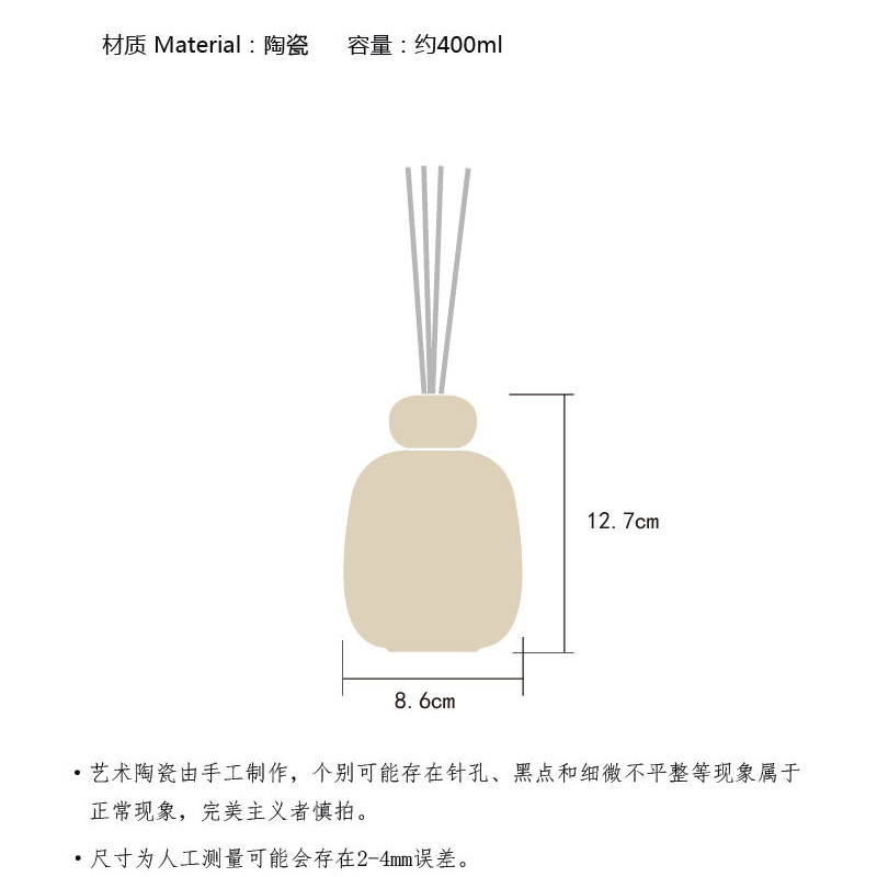 Ceramic Aromatherapy Bottle Re - Home Fragrance Bottle review and price