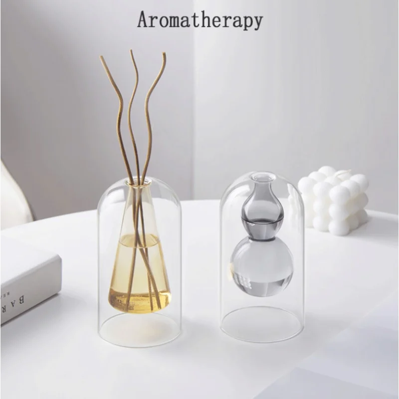 Double Layer Glass Essential O - Home Fragrance Bottle review and price
