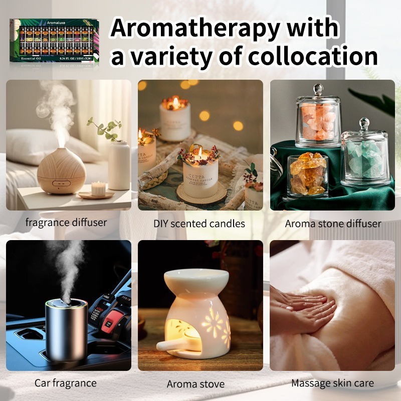 20 Kinds Aromatherapy Essentia - Home Fragrance Jasmine Diffuser review and price